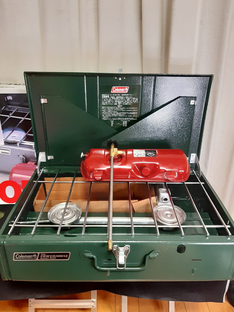 [ unused ] Coleman two burner 413H499J 94 year 10 month made 20121533