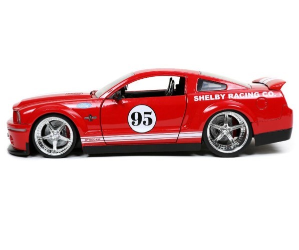 JADATOYS 1/24 BTM 2008 Ford Mustang Shelby GT500KR ミニカー_画像3