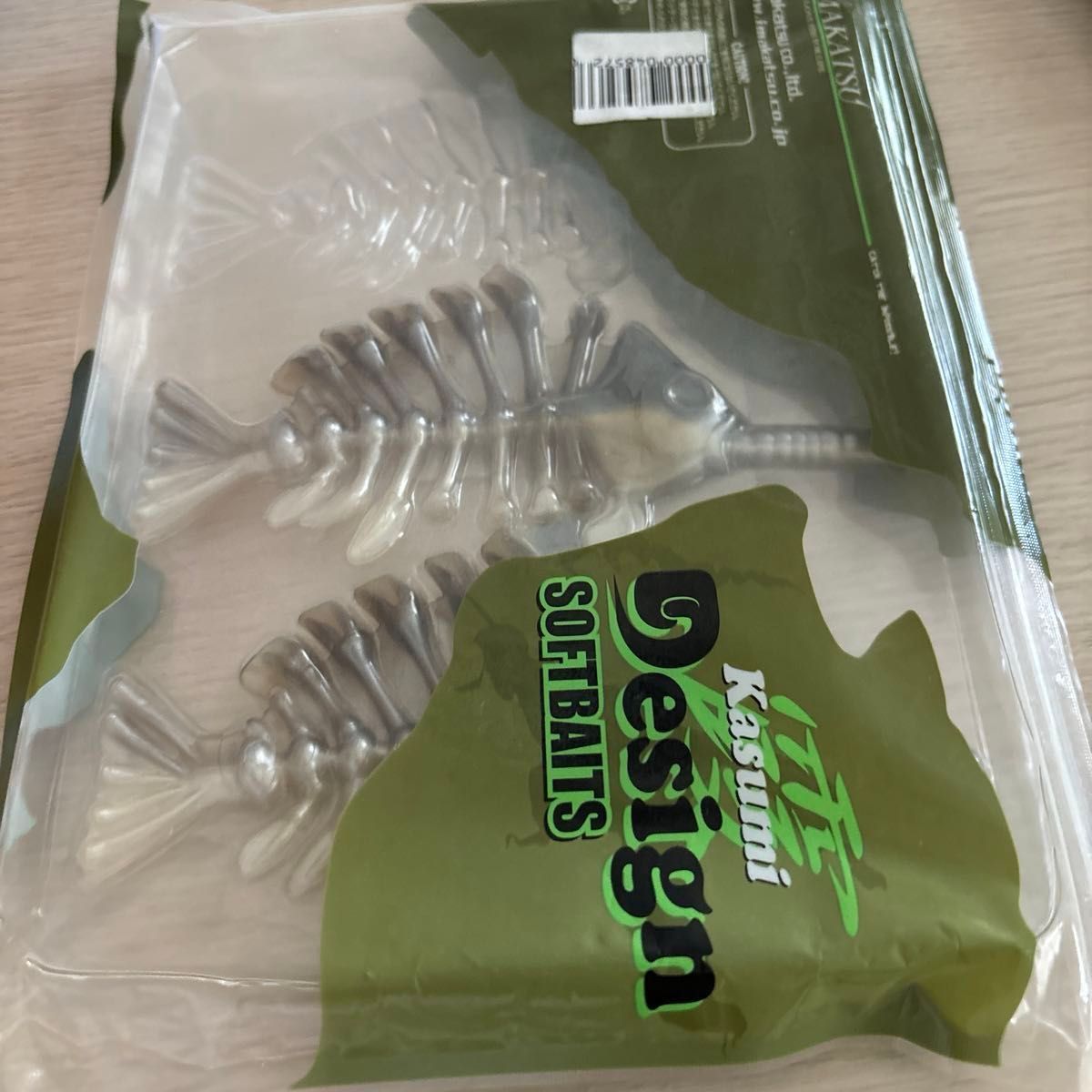 22 イマカツ カスミデザイン KDギルボーンビッグ 2個　バス釣り　ワーム　釣具　釣り