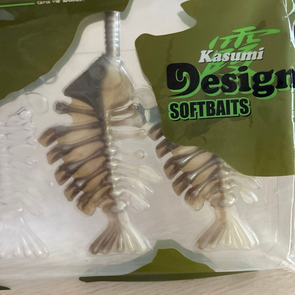 22 イマカツ カスミデザイン KDギルボーンビッグ 2個　バス釣り　ワーム　釣具　釣り