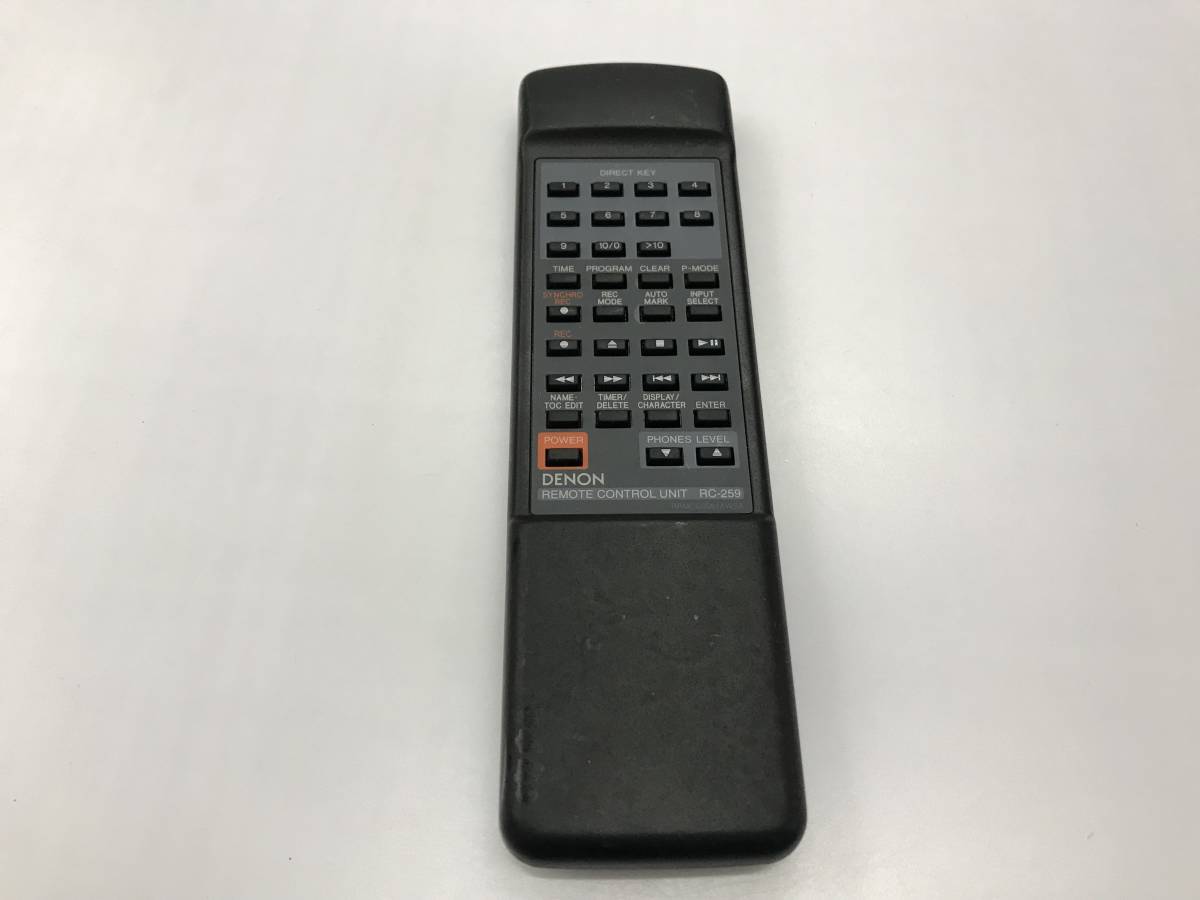 Yahoo!オークション - DENON オーディオリモコン RC-259 中古品6563 Yahoo!オークション - DENON オーディオリモコン RC-259 中古品6563