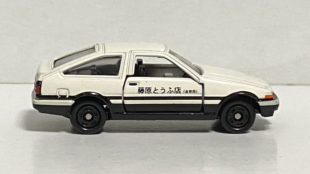 トミカ 頭文字D イニシャルD 公道最速伝説 コミックトミカ Vol.1 トヨタ スプリンター トレノ AE86 藤原とうふ店 藤原 拓海 仕様 ドリーム_画像6