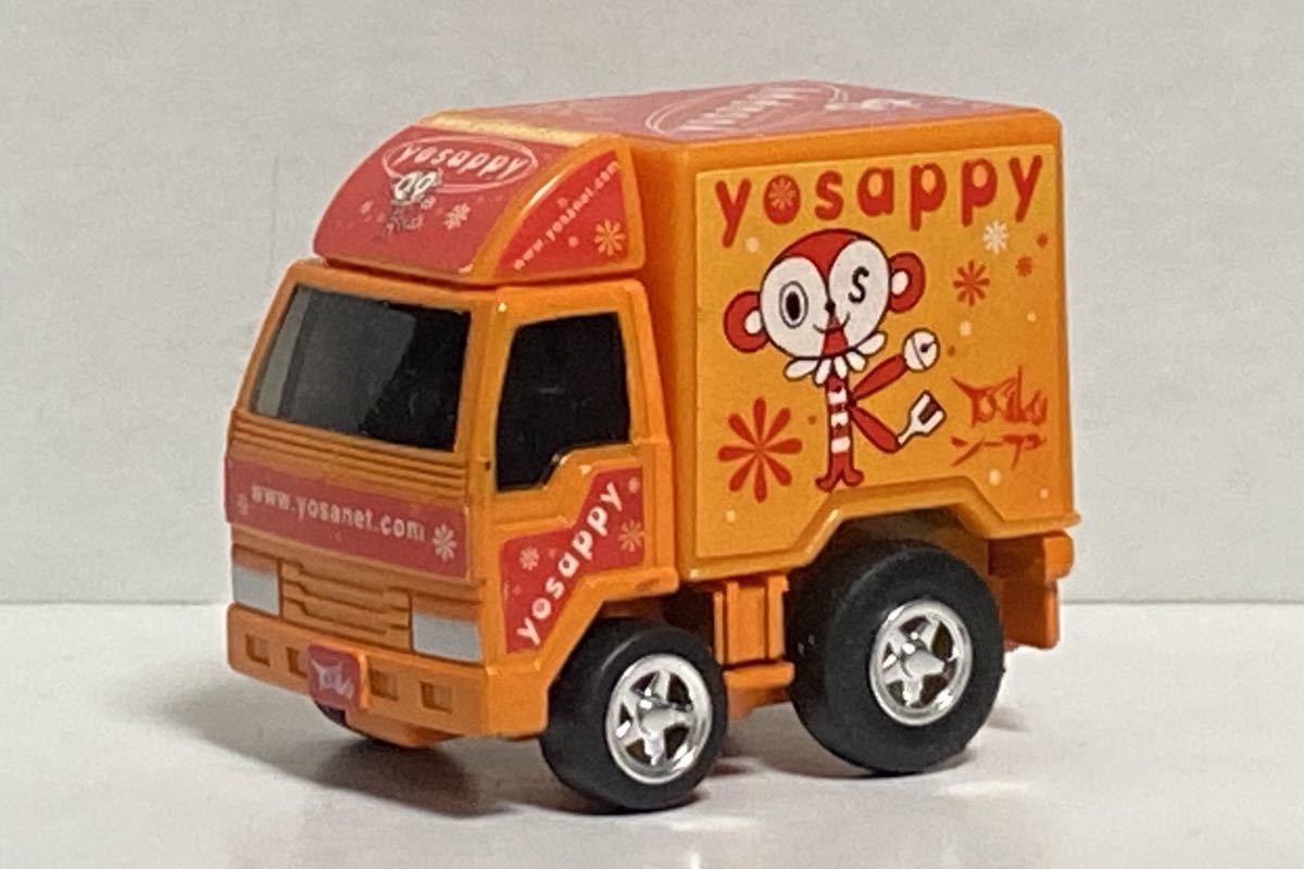  Choro Q ограниченный товар .... солнечный n грузовик orange оранжевый Mitsubishi Fuso Canter panel van YOSAKOI солнечный n Hokkaido YOSAPPY....-