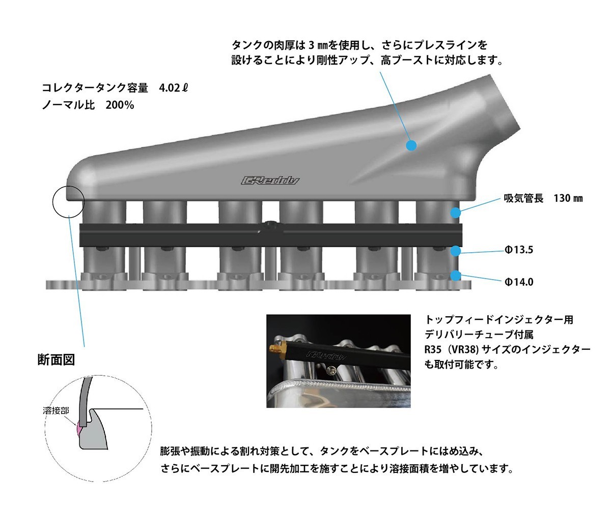 [TRUST/ Trust ] GReddy surge tank 2JZ PRO kit 2JZ-GTE [13512303]