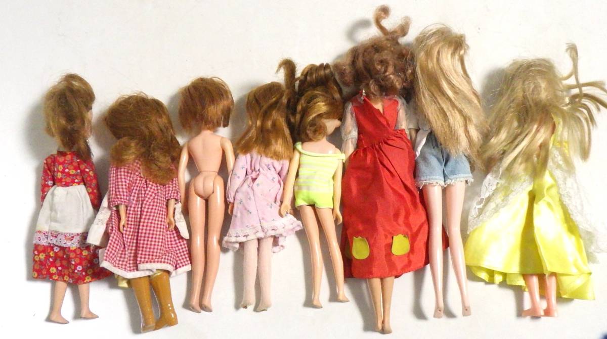 レア 希少 リカちゃん 2代目 お友達 Mattel マテル社 着せ替え人形 1966年 台湾 人形 他 まとめて 昭和レトロ ビンテージドール