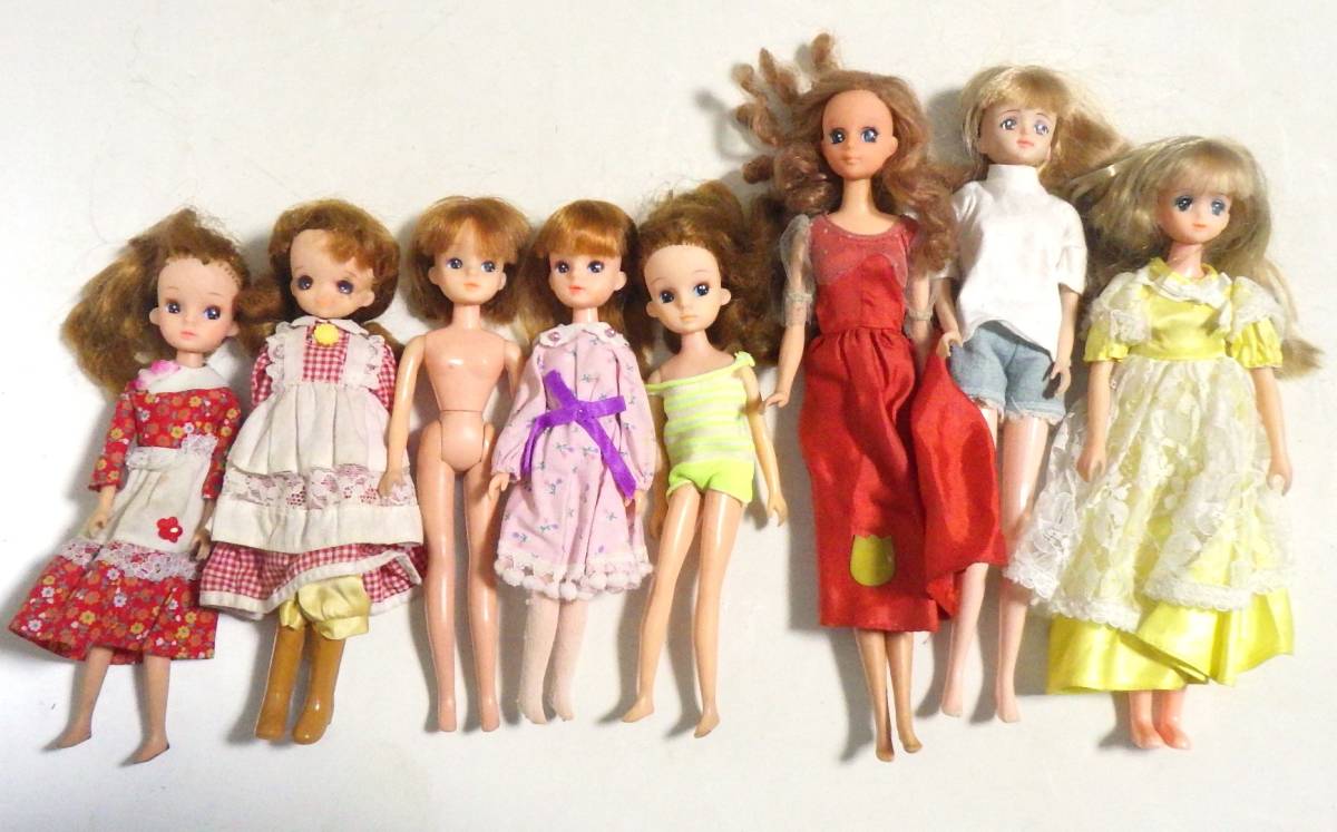 レア 希少 リカちゃん 2代目 お友達 Mattel マテル社 着せ替え人形 1966年 台湾 人形 他 まとめて 昭和レトロ ビンテージドール