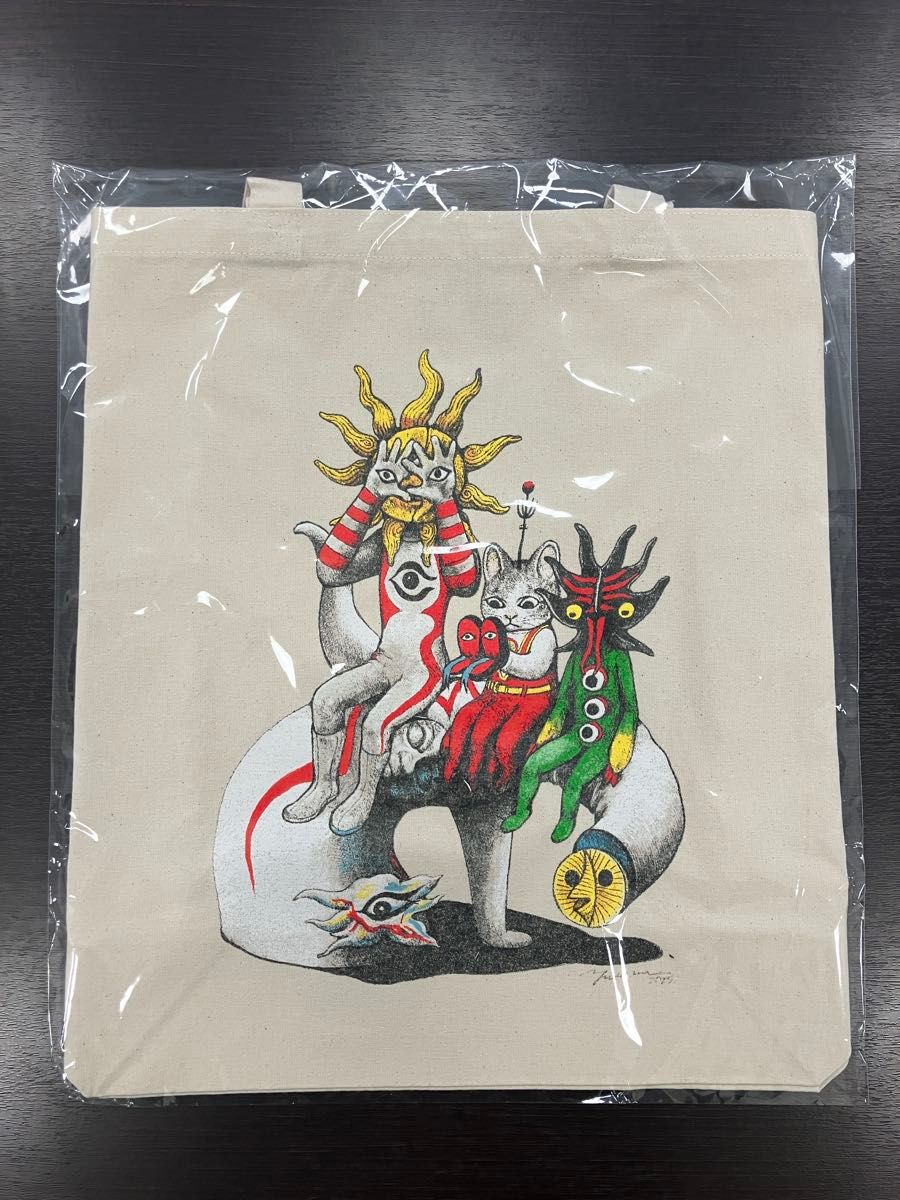 新品 ヒグチユウコ×タローマン コラボ トートバッグ 大｜Yahoo!フリマ