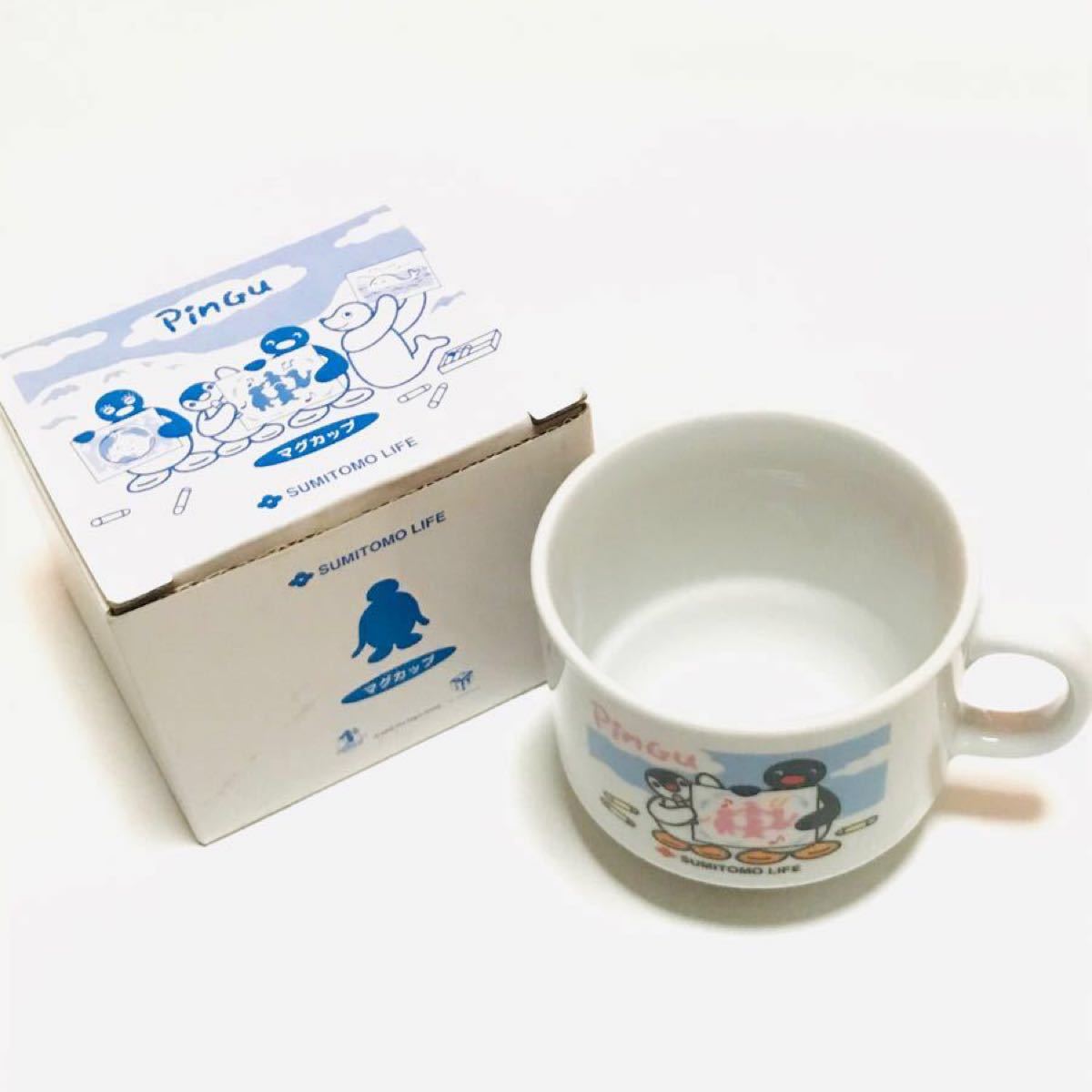 Paypayフリマ ピングー 磁器製 湯のみ コースターセット マグカップ 非売品 Paypayフリマ ピングー 磁器製 湯のみ コースターセット マグカップ 非売品