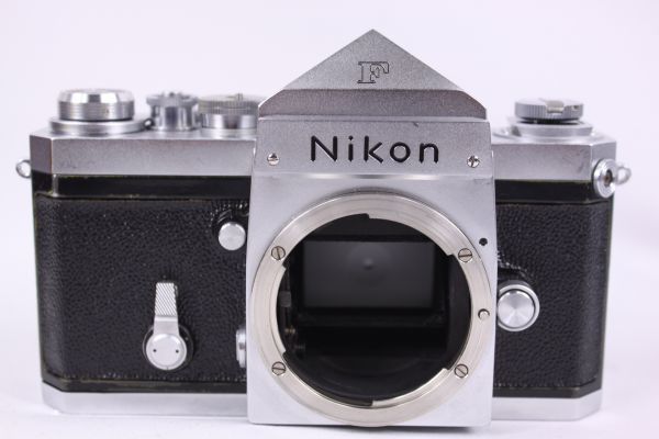 NIKON F アイレベル 初期型 640万台 NIKKOR-S 50mm 1 2 9枚羽 チックマーク ニコン 動作品 #Y0482
