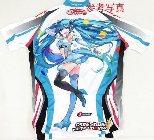 グッドスマイルレーシング 初音ミク/レーシングミク 2012Ver サイクルジャージ XLサイズ GSR TeamUKYO×JSPORTS 希少 レア物 新品未使用品_画像2