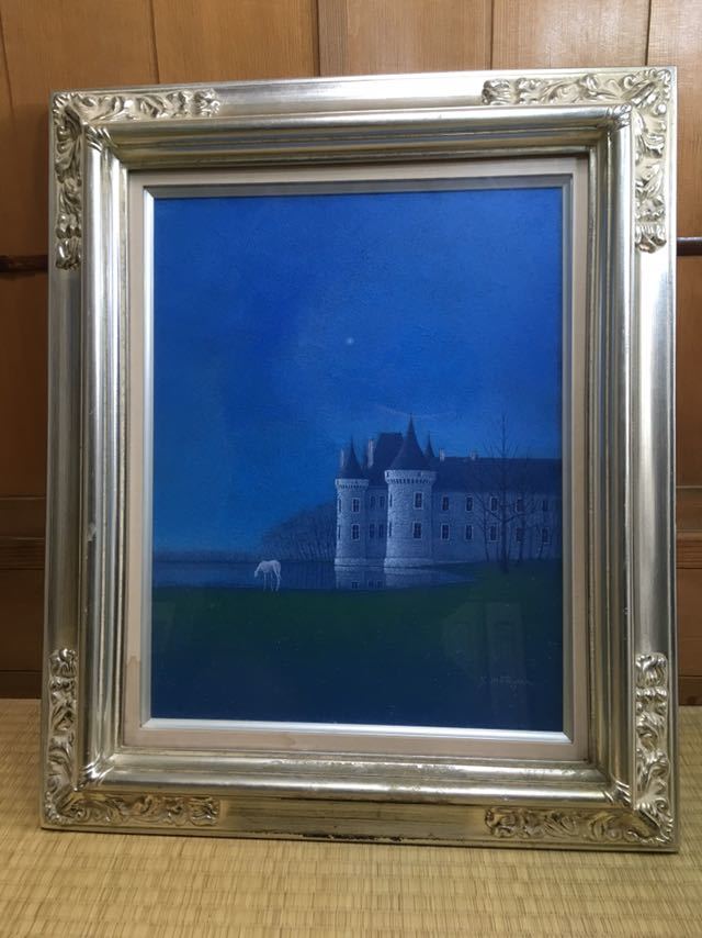 SALE/55%OFF】 油彩画 洋画 油絵額縁付きで納品対応可 F20号 パリの街