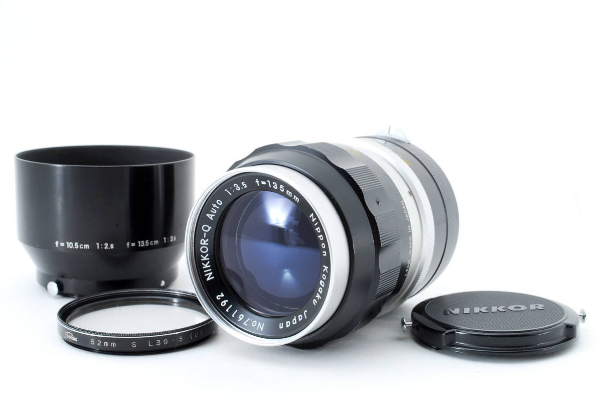 ☆実用美品!!☆ Nikon ニコン Nippon Kogaku NIKKOR-Q 135mm 3.5非AI