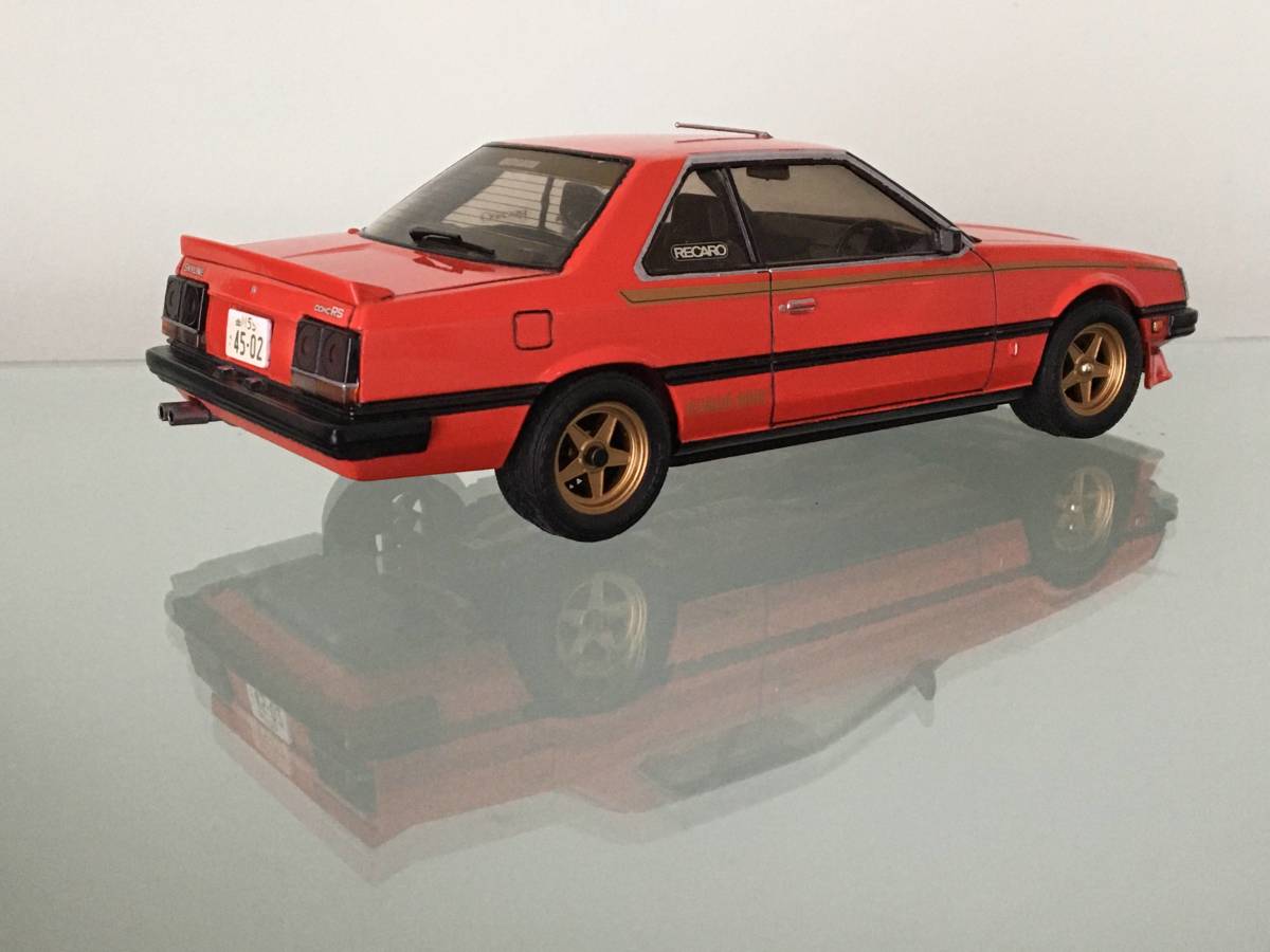 送料無料　プラモデル　完成品　1/24　日産　スカイライン　RS　DR30　旧車　街道レーサー　タミヤ TAMIYA NISSAN SKYLINE