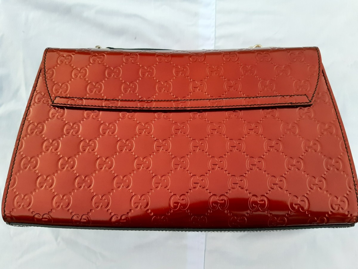 新品匿名配送 GUCCI バッグ チェーン ショルダーバッグ グッチシマ ラストシャイニーミディアム295402AP21G6418