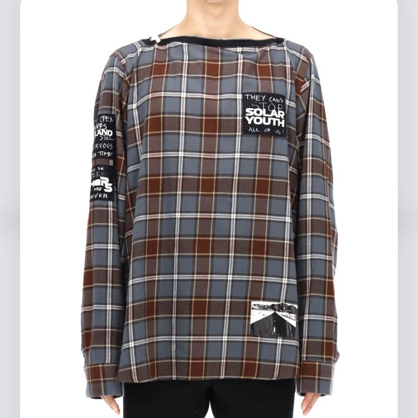 新品】 RAF SIMONS ラフシモンズ (L)20FW パッチ パンク 新品】 RAF SIMONS ラフシモンズ (L)20FW パッチ パンク