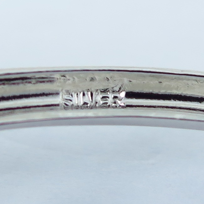 SV * silver brooch pearl pearl 6.7mm [ used ]/10021674