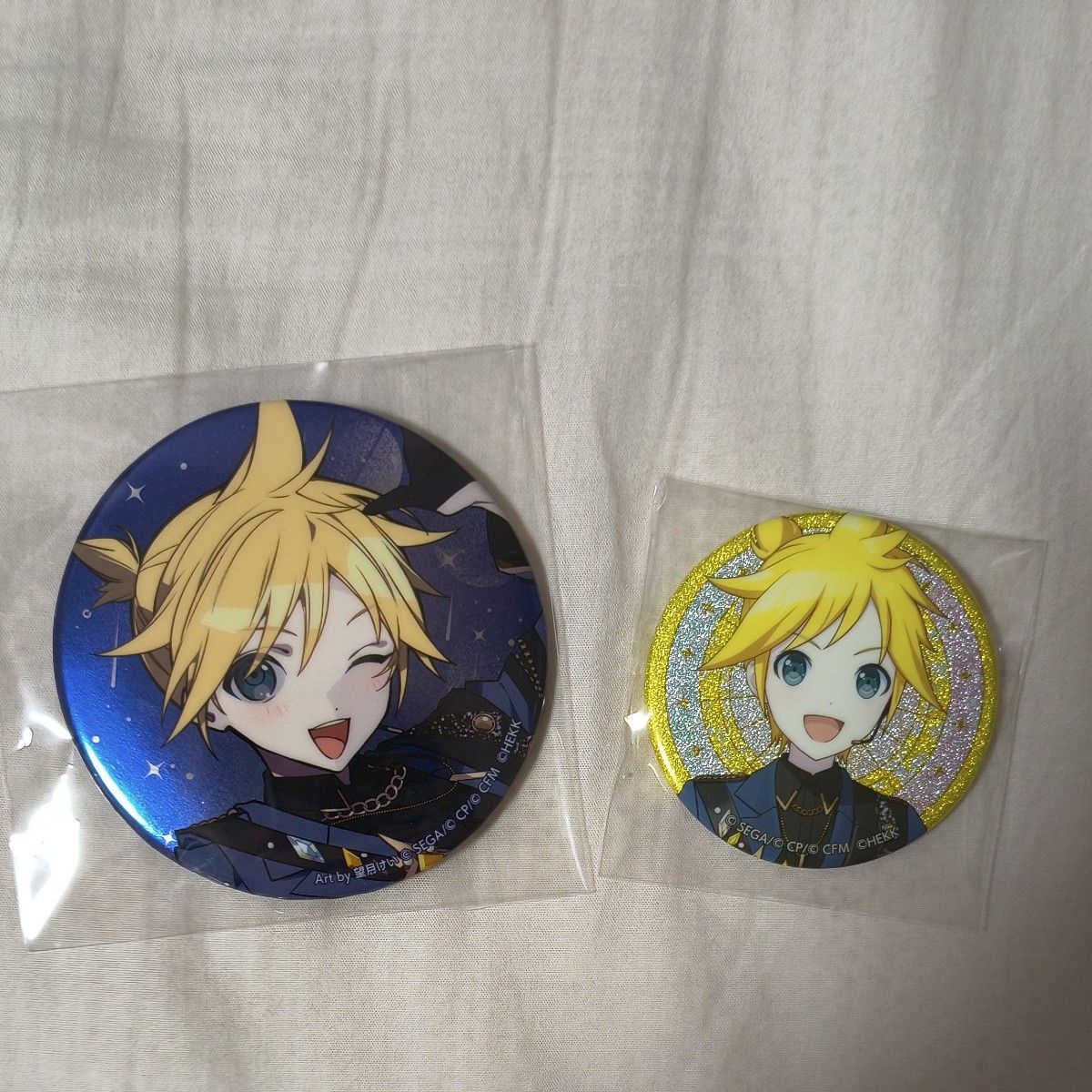 プロセカ 鏡音レン あんスタコラボ 缶バッジ 2個セット｜Yahoo!フリマ