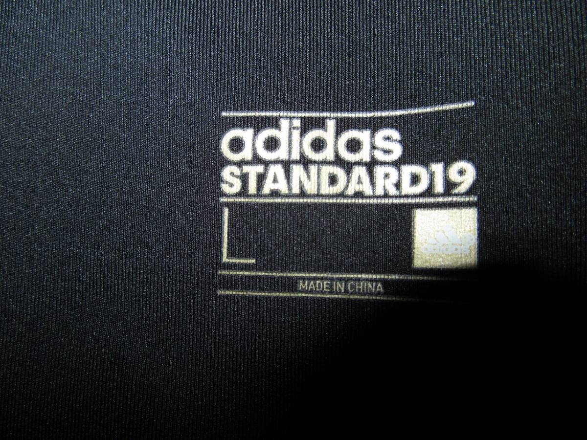 * Adidas * прекрасный товар L чёрный W Standard19 7 минут длина рисунок трико Adidas стандартный 19