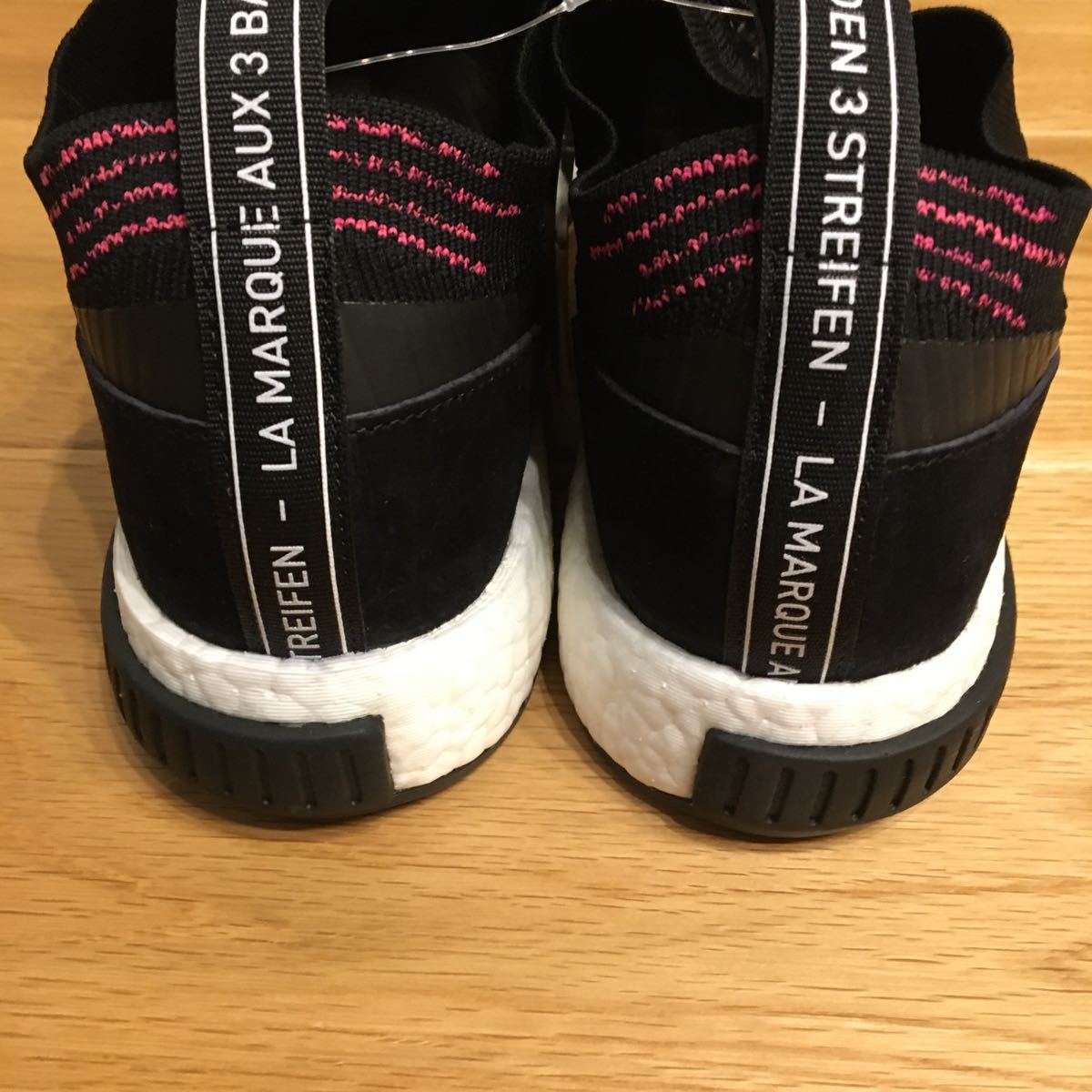  unused adidas NMD Racer PK 28cm RACER core black black CQ2441 ADIDAS Boost boost running prime knitted 