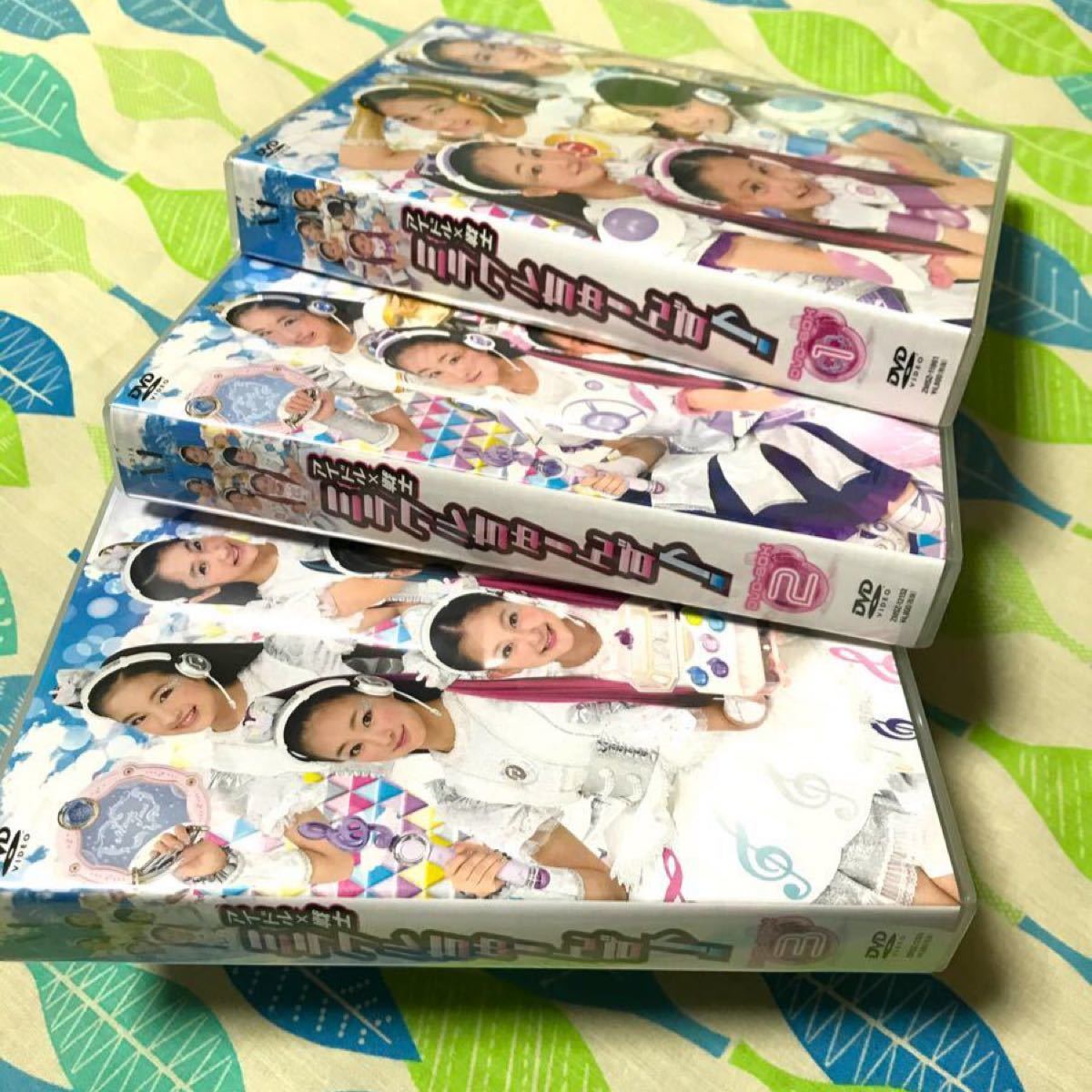 DVD アイドル×戦士 ミラクルちゅーんず! DVD BOX vol.1.2.3 セット　完結