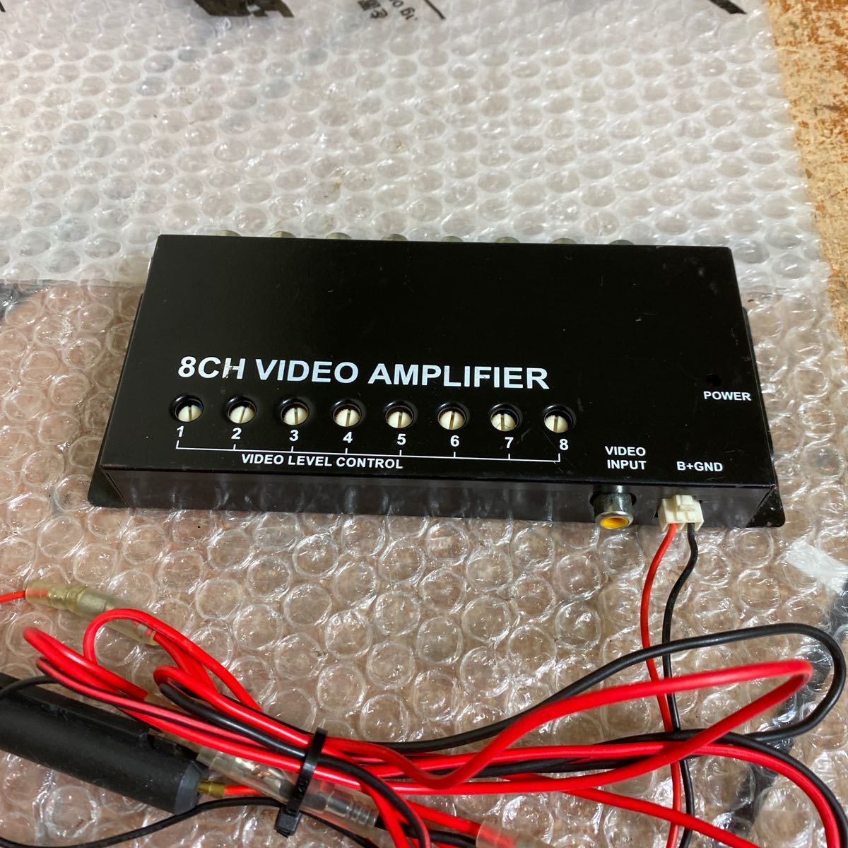 8CH VIDEO AMPLIFIER работоспособность не проверялась Junk бесплатная доставка 