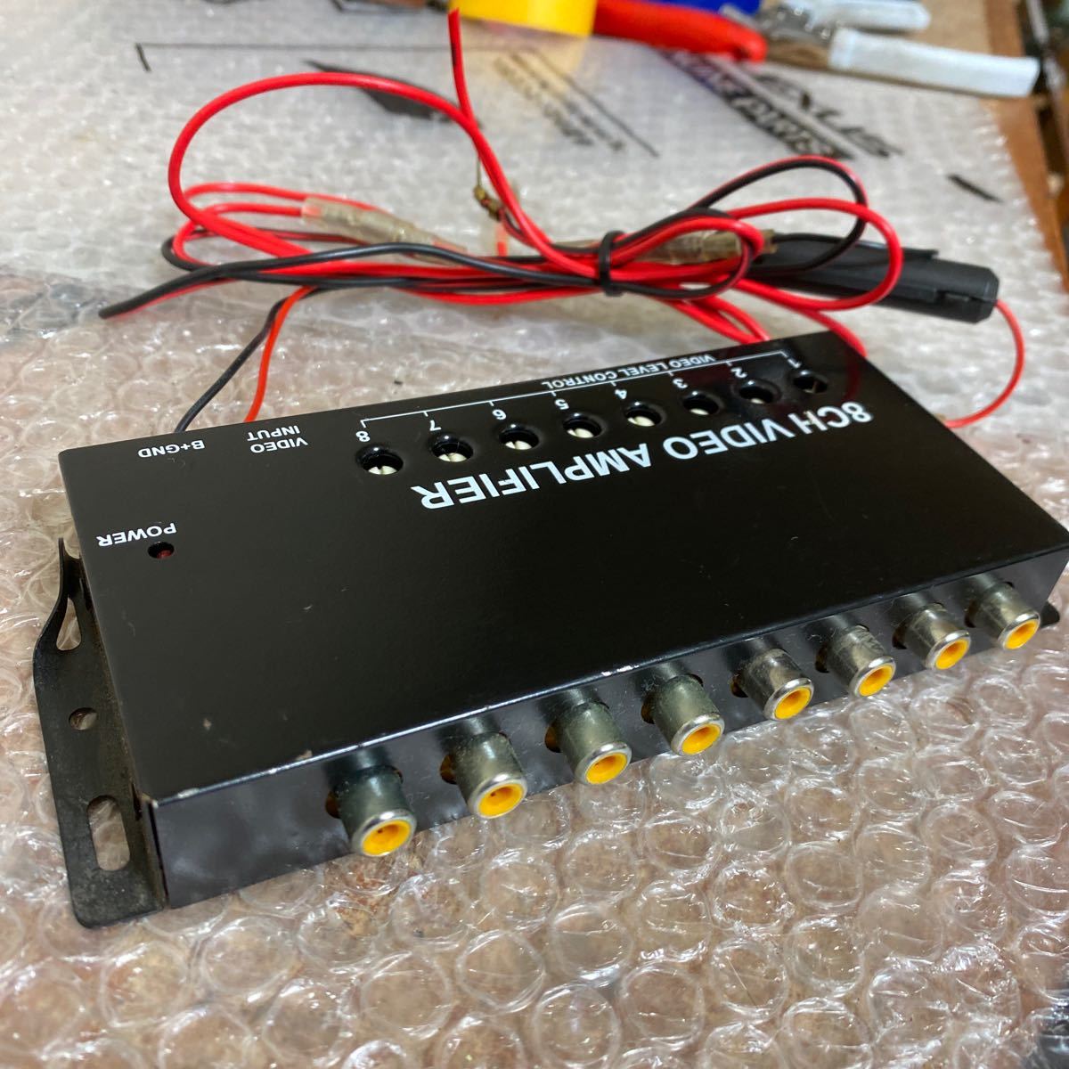8CH VIDEO AMPLIFIER работоспособность не проверялась Junk бесплатная доставка 