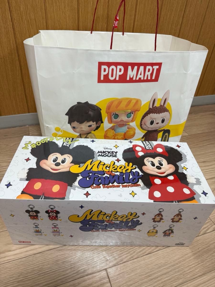 POP MART ミッキーファミリー アソート ポップマート ぬいぐるみキー