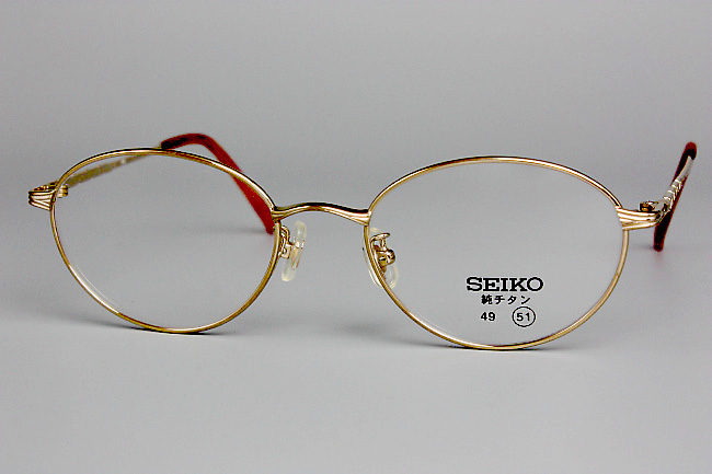 【未使用・新品】SEIKO The League OPTICAL FRAME 純チタン フルリム LE-3410 PX 51□19 140 MADE IN JAPAN_画像3