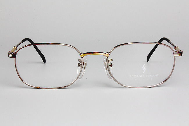 【新品・未使用】LECOANET HEMAET PARIS ルコアネ・エマン L-229 COL.181 51□18 135 MADE IN JAPAN