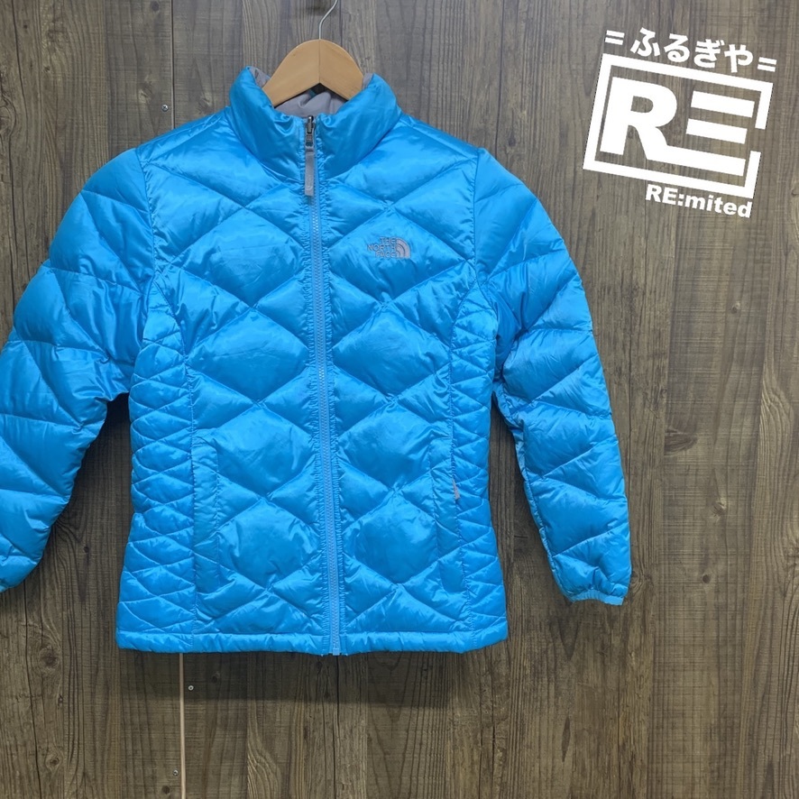 THE NORTH FACE ノースフェイス ダウンジャケット ガールズ 水色 550