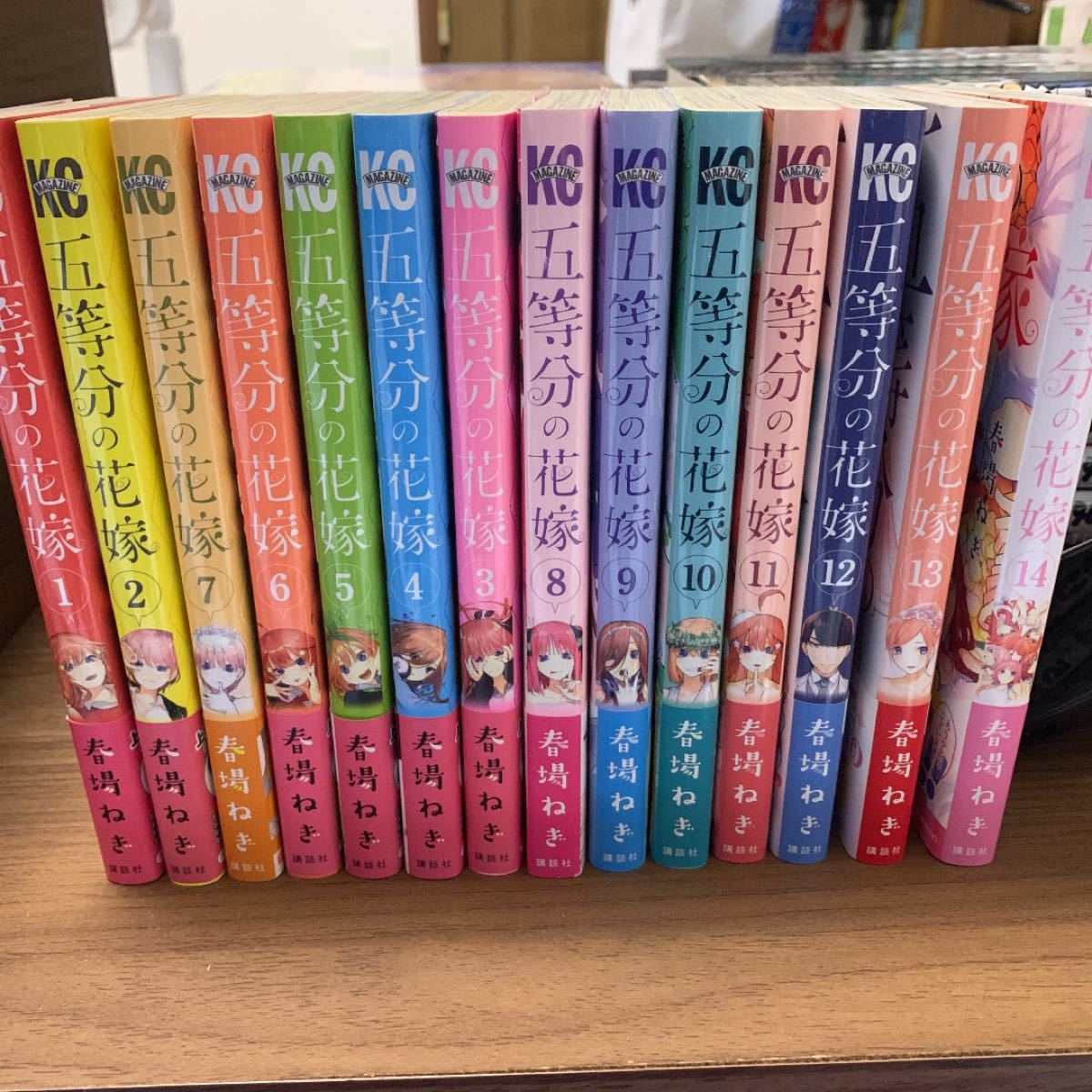 Paypayフリマ 五等分の花嫁1 14巻 全巻セット Paypayフリマ 五等分の花嫁1 14巻 全巻セット