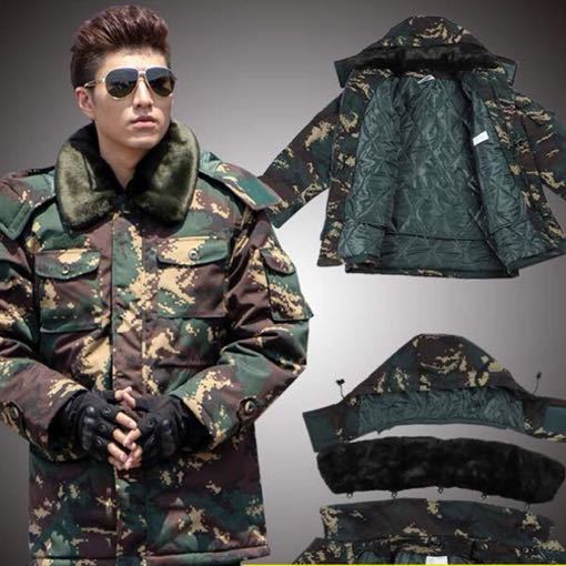 現役用官給 新品 中国人民解放軍特殊部隊07式ハンター迷彩防寒服 戦闘服 コート 猟人部隊迷彩 オンライン卸売価格 中国人民解放軍特殊部隊新型デジタル17式猟人迷彩フルセット 新品未使用 官給品 個人装備