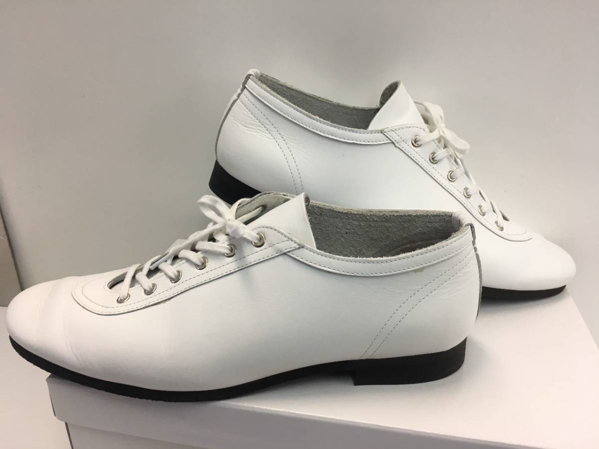 KZ122*Django Atour GERMAN LEATHER SHOES2*7* white regular price Y43,780- Jean goa toe ru german leather shoes 
