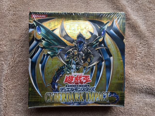 最安値 遊戯王 サイバーダークインパクト 未開封 box シュリンク付き