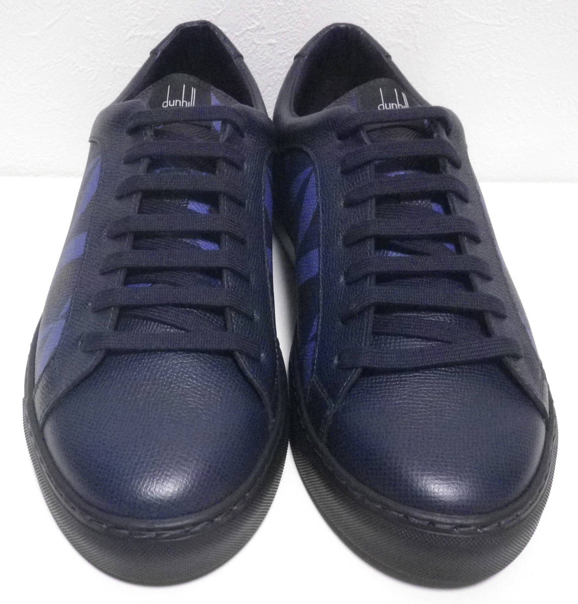 *dunhill/ Dunhill * made in Italy kado gun engine Turn print leather sneakers [42(27cm)]6.9 ten thousand 