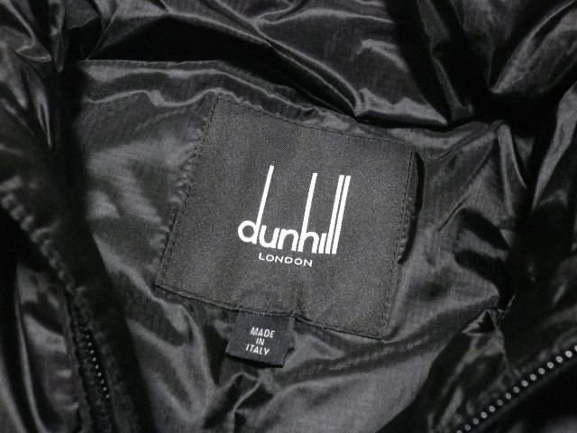 ◆dunhill/ダンヒル◆伊製 ハーフジッププルオーバー パーカー ダウンジャケット【M】(L~相当) 16.5万_画像8