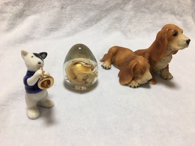 ヤフオク! - イタリア製 キャスタグナ 犬の置物(高さ約8cm)&英国ト...