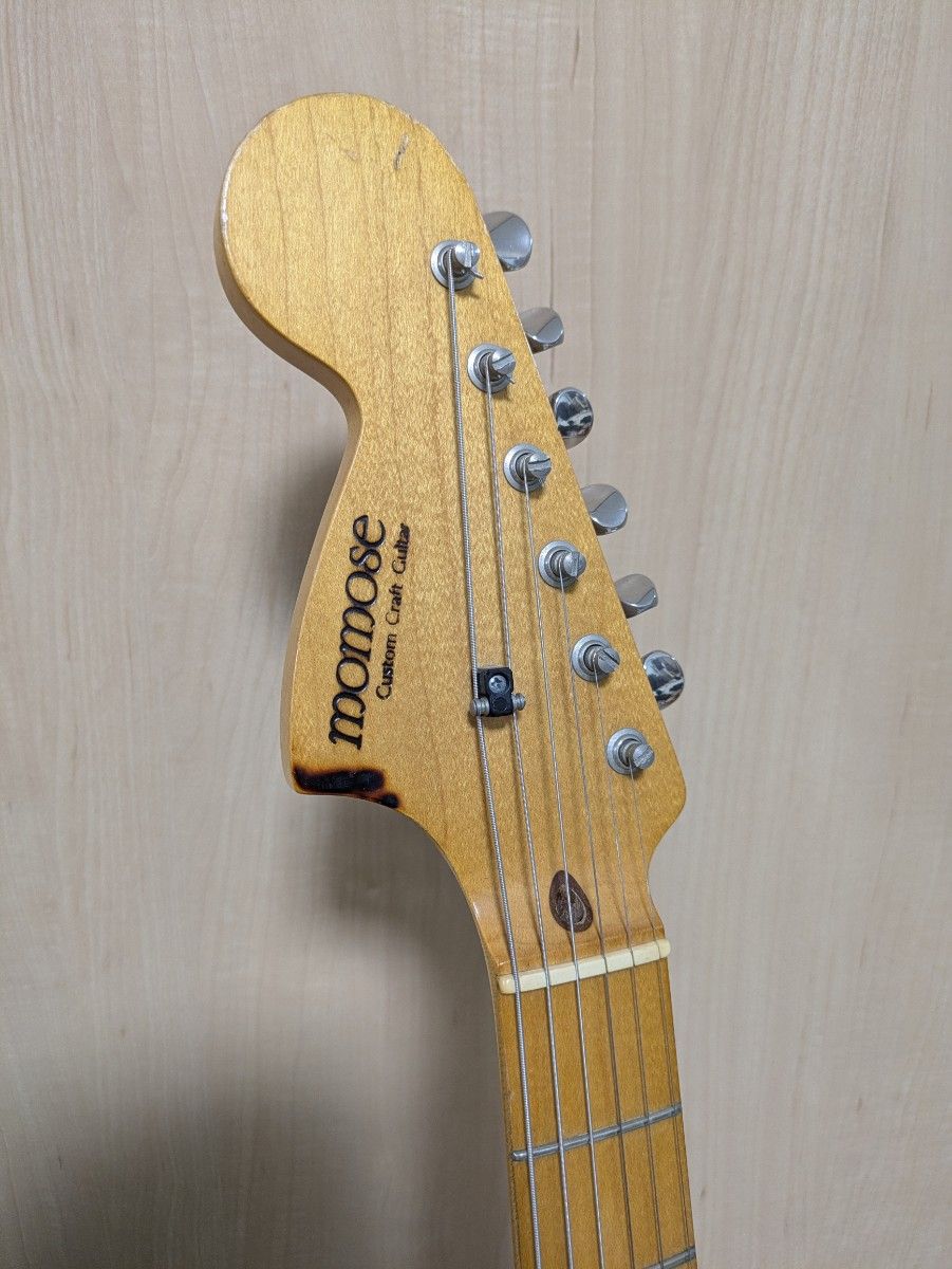 激レア】2003年製 特注 MOMOSE MST-DX リバースヘッド ストラト