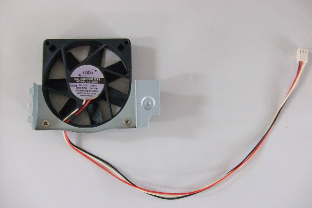  personal computer case for cooling fan 8cm four person DC 12V 0.09A cooler,air conditioner ADDA CF-80SS