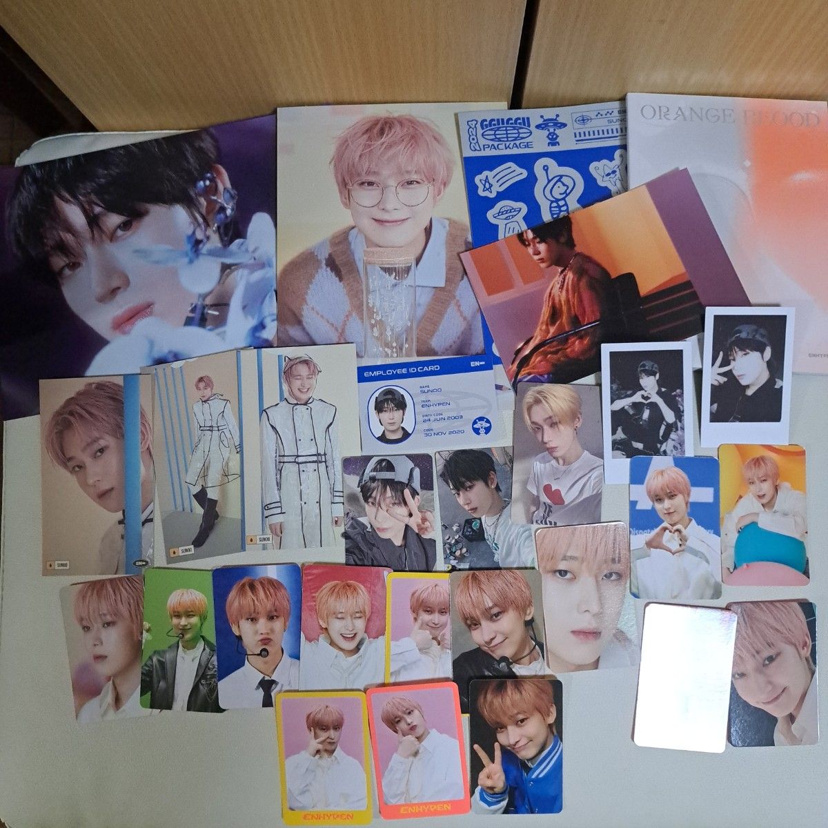 ENHYPEN ソヌ エナプ トレカ CD チェキ まとめ売り セット ステッカー
