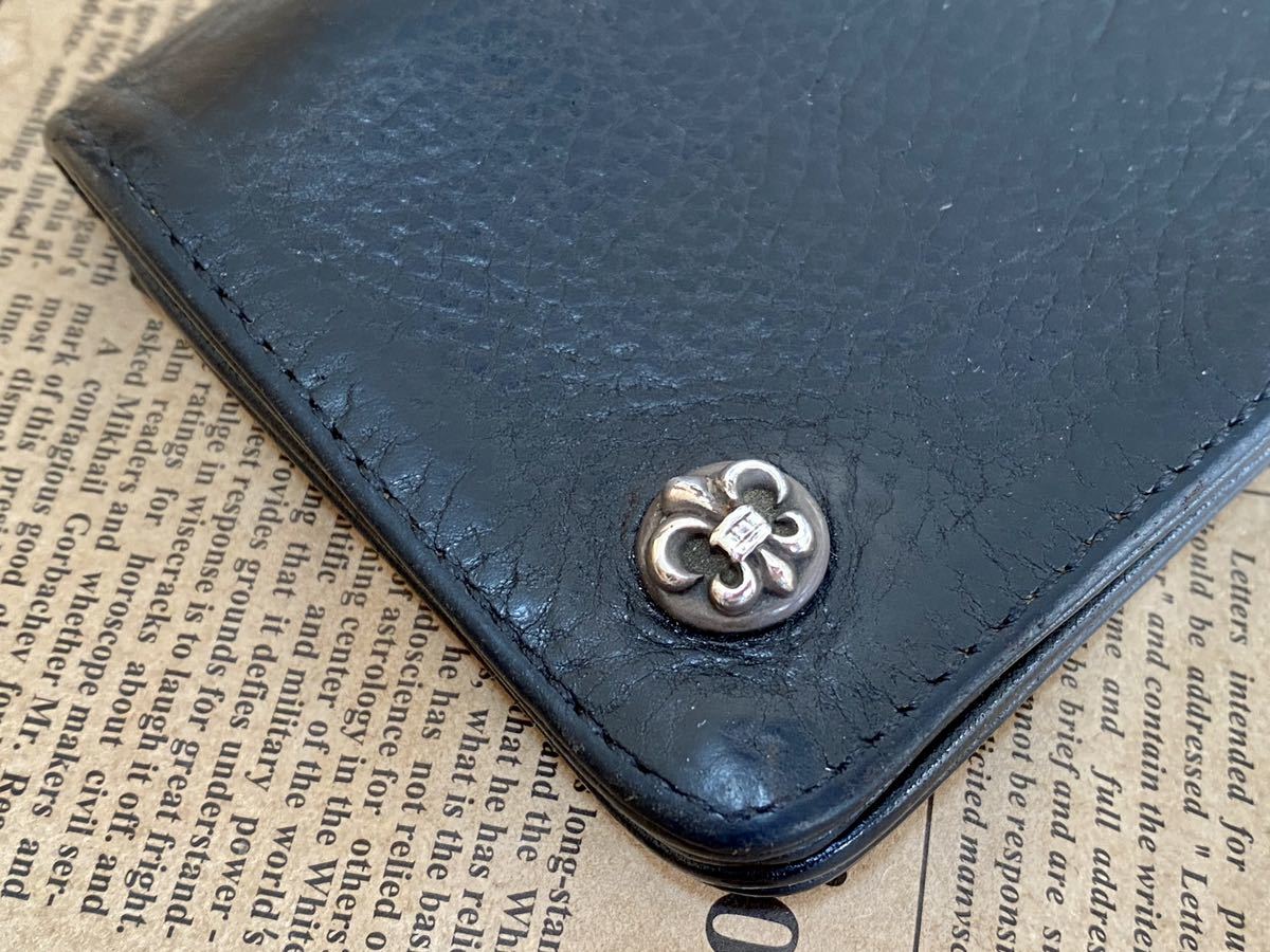 定価¥163 900】美品 クロムハーツ CHROME HEARTS 財布 1ジップ 定価¥163 900】美品 クロムハーツ CHROME HEARTS 財布 1ジップ