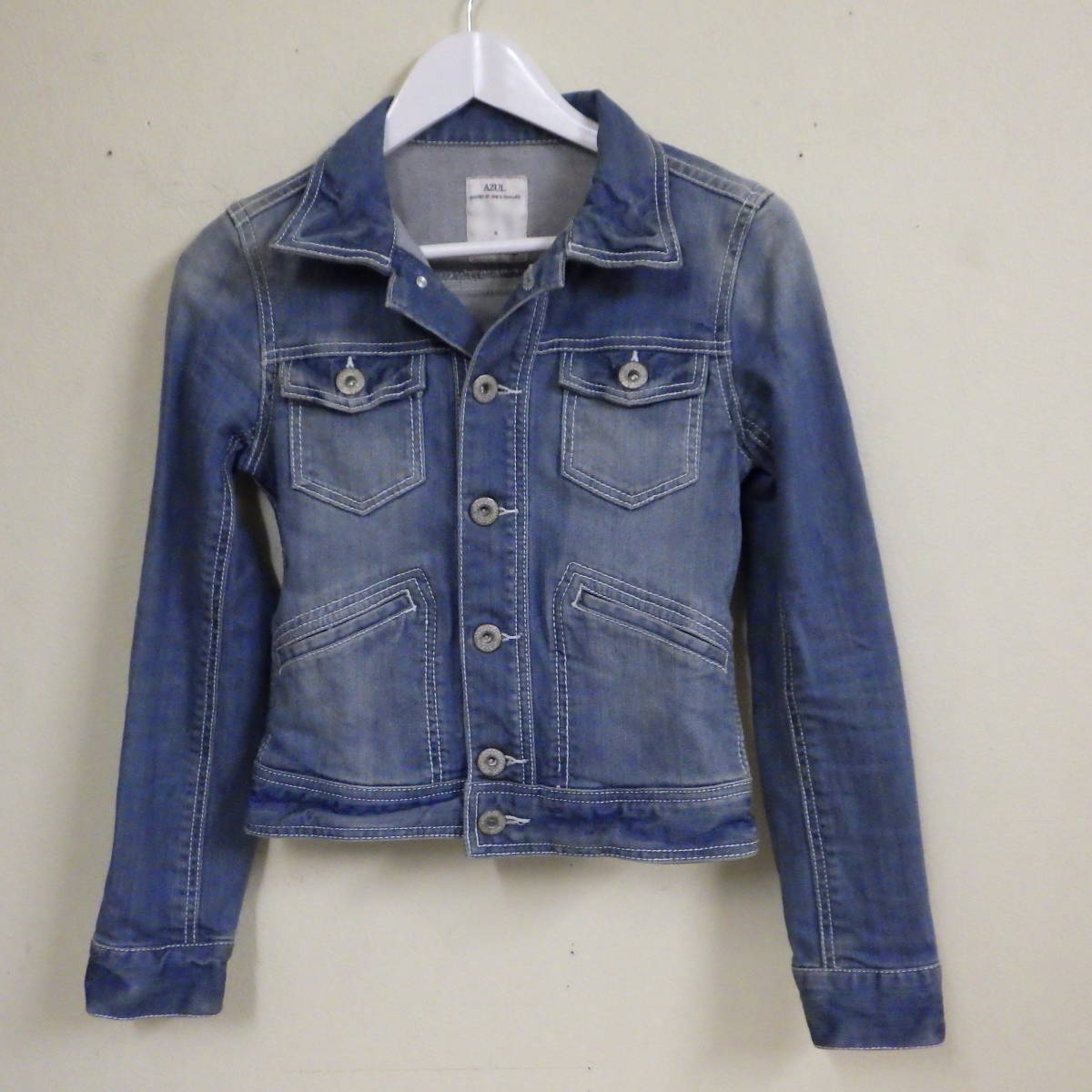  azur Denim jacket G Jean S size 