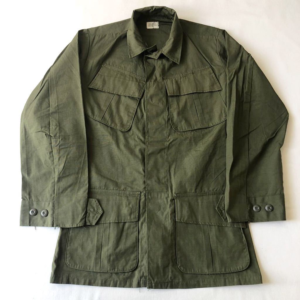 美品 70s usarmy ジャングルファティーグジャケット 4th M-R-