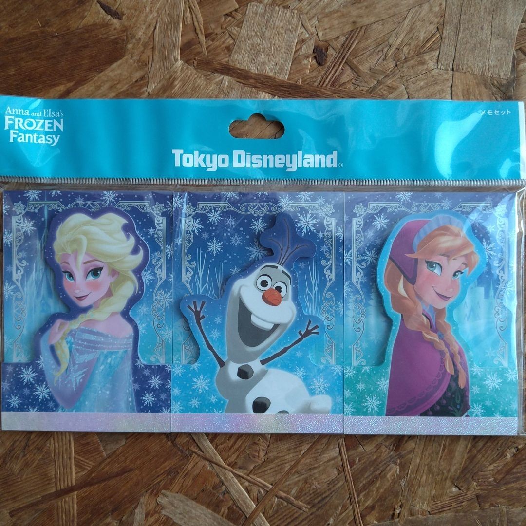 ディズニーリゾート アナと雪の女王 メモ帳