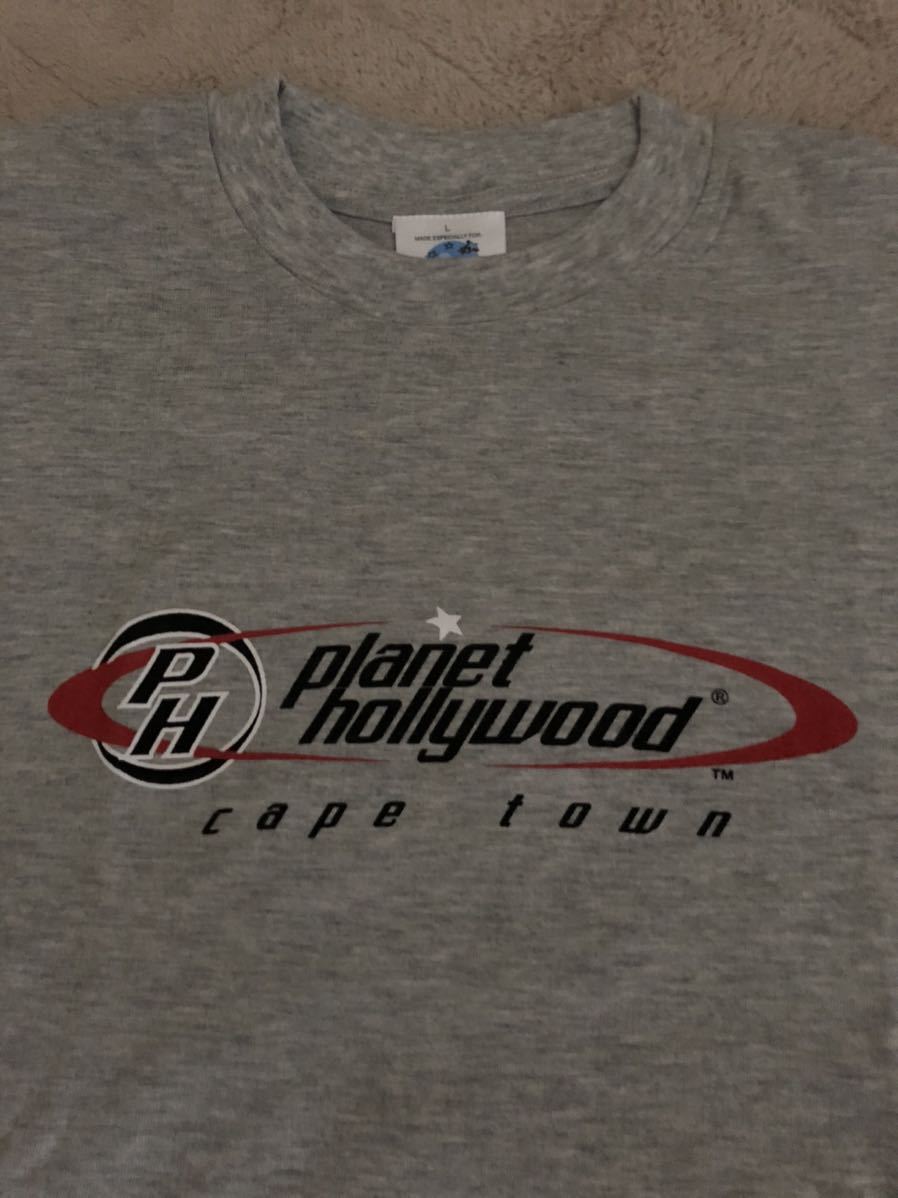 プラネットハリウッド ケープタウンTシャツ グレイ新品・未使用品 PLANET HOLLYWOOD Cape Town【L】サイズ(US SIZE) Gray ミレニアム記念_画像2