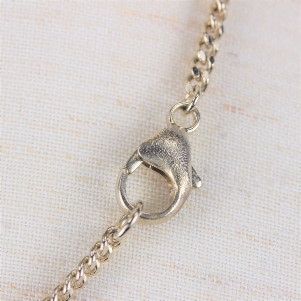 CHANEL 06? COCO MARC CLEAR STONE NECKRACE MADE IN FRANCE/シャネル
