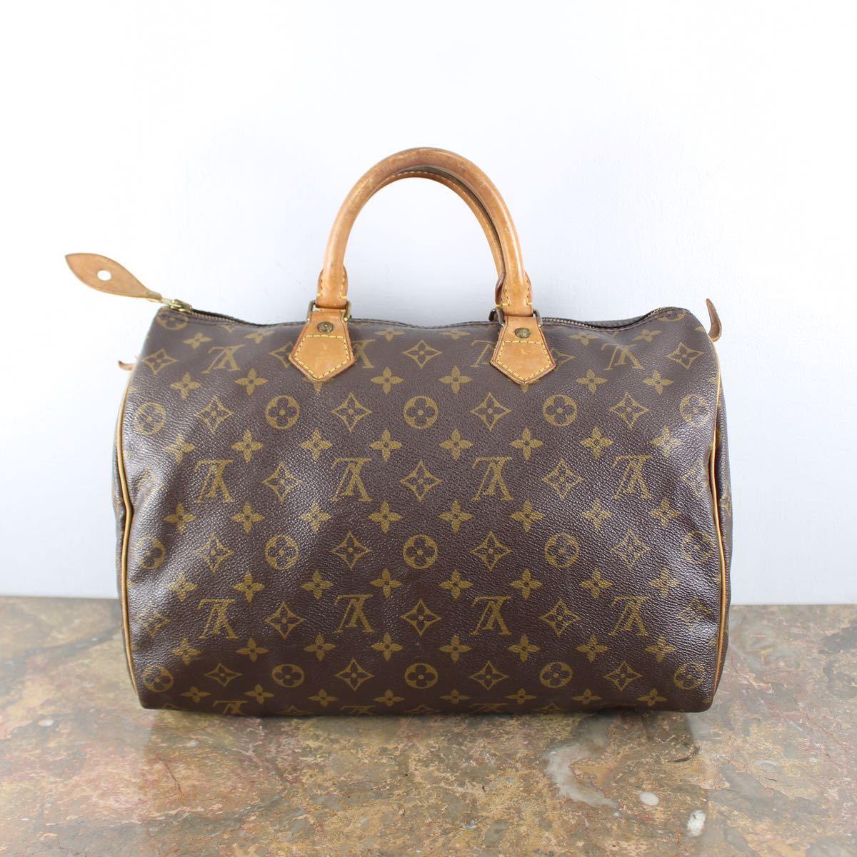 LOUIS VUITTON M41524 MB0991 SPEEDY MONOGRAM PATTERNED BOSTON BAG ルイヴィトンスピーディ35モノグラム柄ボストンバッグ_画像1