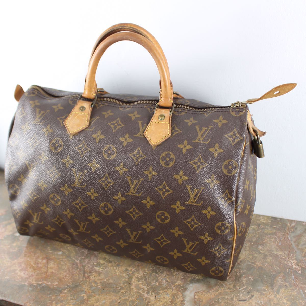 LOUIS VUITTON M41524 MB0991 SPEEDY MONOGRAM PATTERNED BOSTON BAG ルイヴィトンスピーディ35モノグラム柄ボストンバッグ