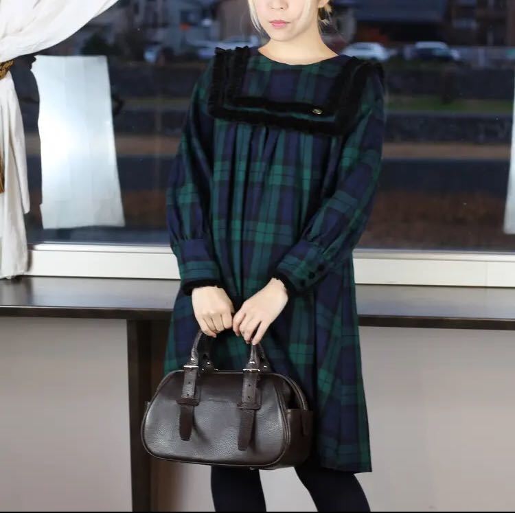 BURBERRY LEATHER HAND BAG/バーバリーロンドンレザーハンドバッグ