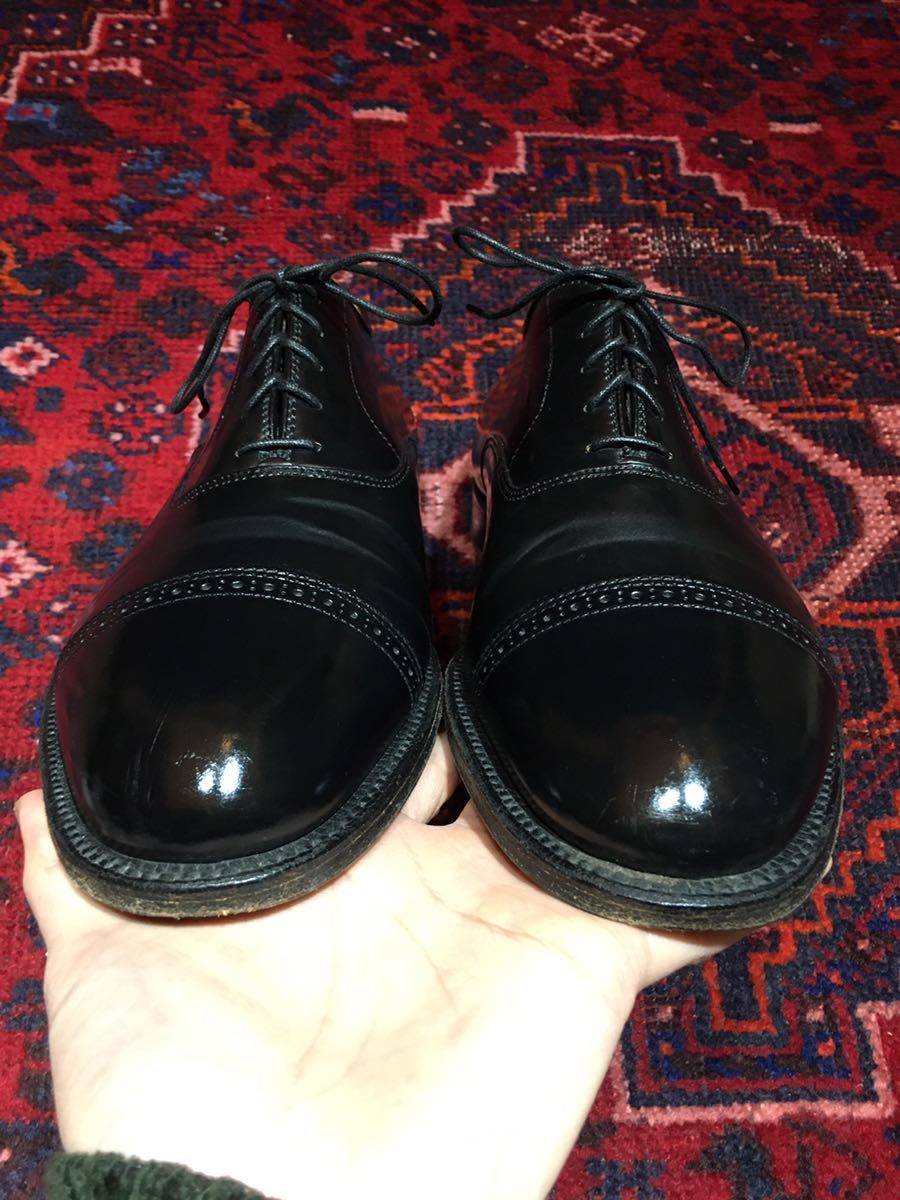ALDEN 15149 CORDOVAN LEATHER STRAGHT TIP SHOES MADE IN USA